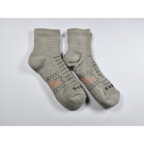 Bombas Hex Tec Hike Hiking Quarter Socks Lot Of 2 Pairs Size M - Picture 1 of 2
